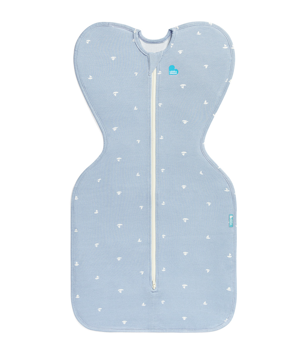 Swaddle Up™ Sacco nanna contenitivo 1.0 TOG Viscosa di Bambù Azzurro Nuvola