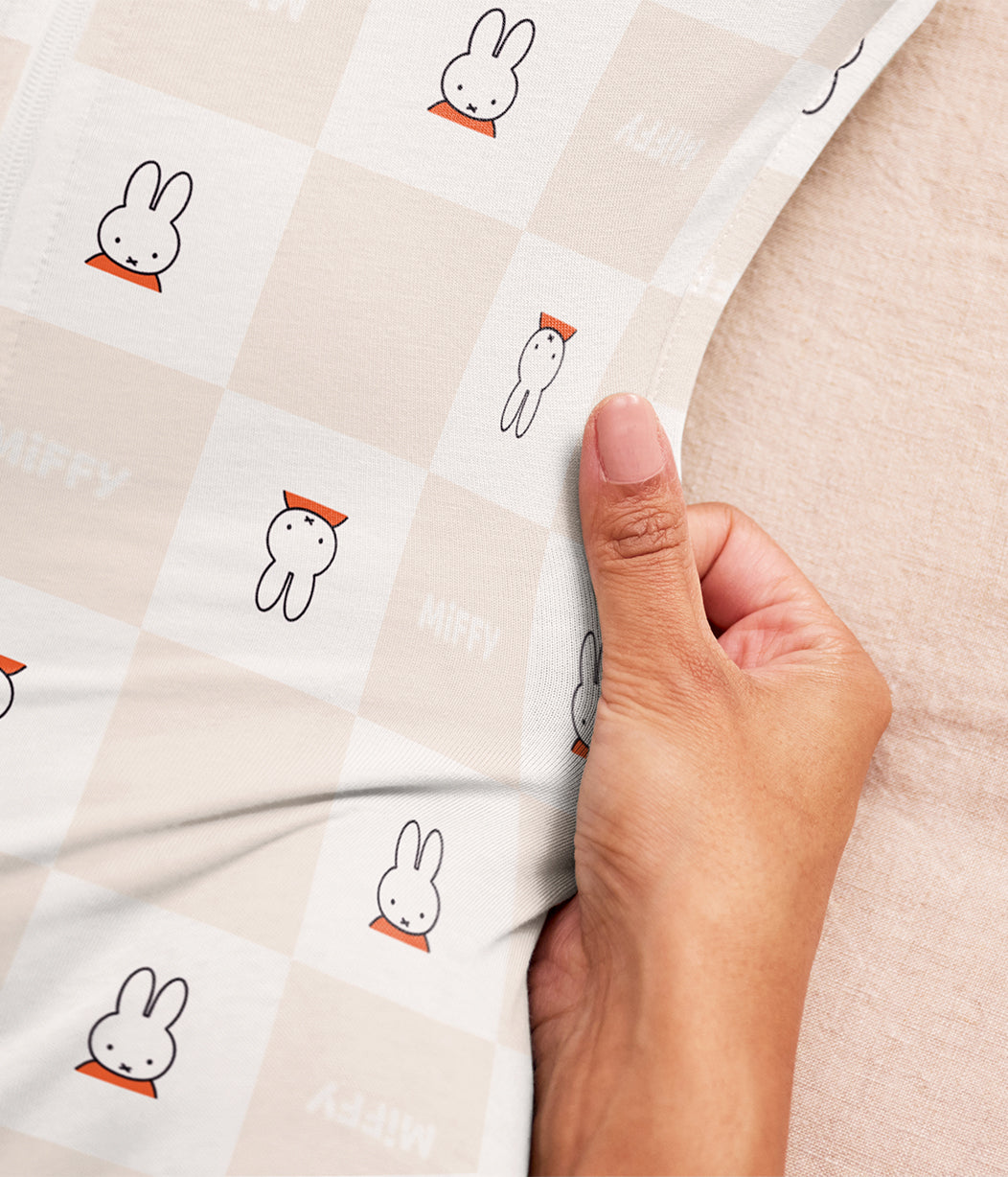 Swaddle Up™ 2-in-1 Sacco nanna transitorio 1.0 TOG Cotone Birch Miffy a quadretti