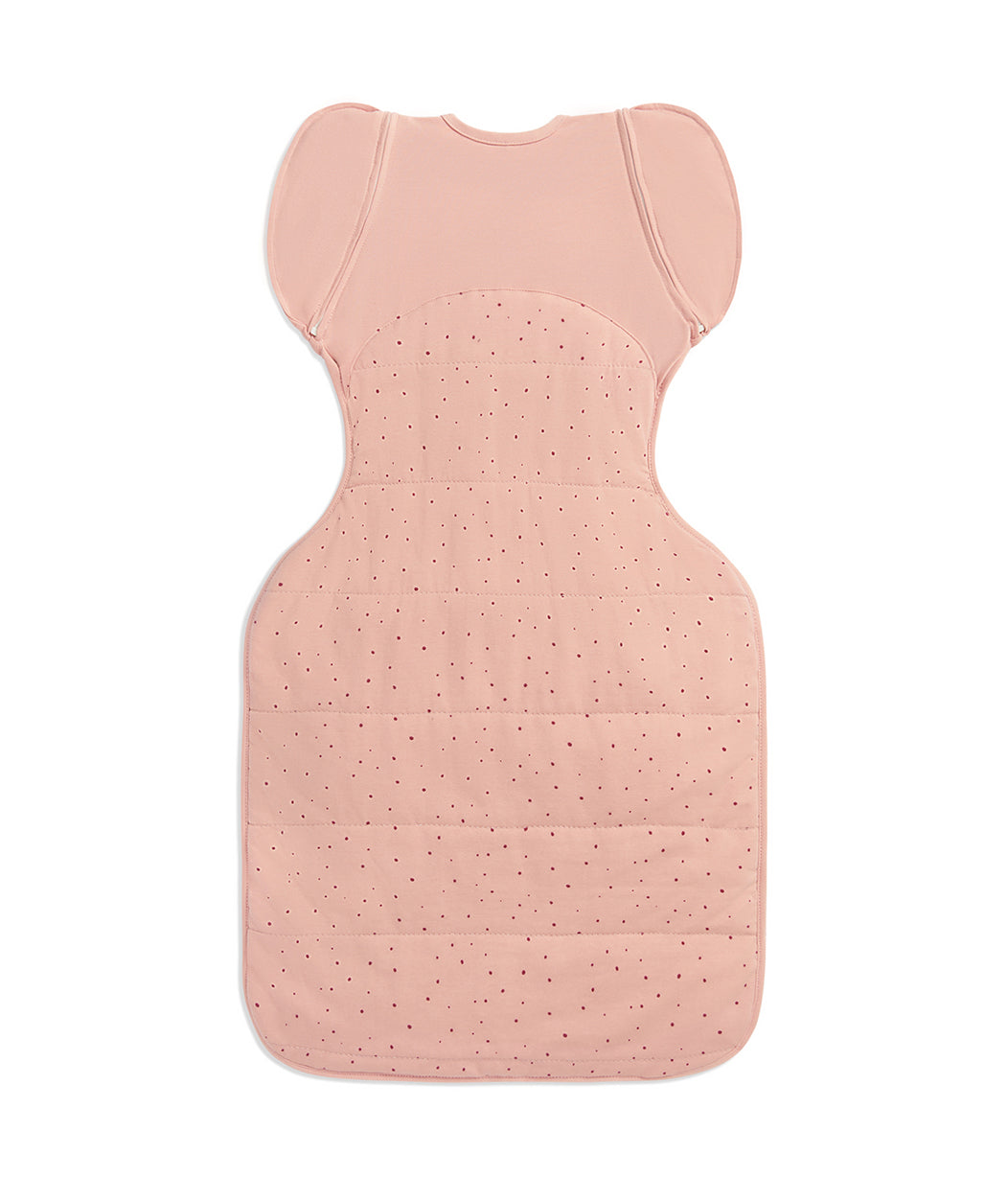Sacco fasciatoio di transizione Swaddle Up™ 2,5 TOG in cotone rosa pietre