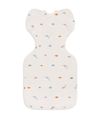 Fasciatoio transizione 2 in 1 Swaddle Up™ 1.0 TOG cotone crema Dino-russamento