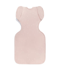 Swaddle Up™ 2-in-1 Übergangspucksack 1.0 TOG Baumwolle Puderrosa Funkelstern