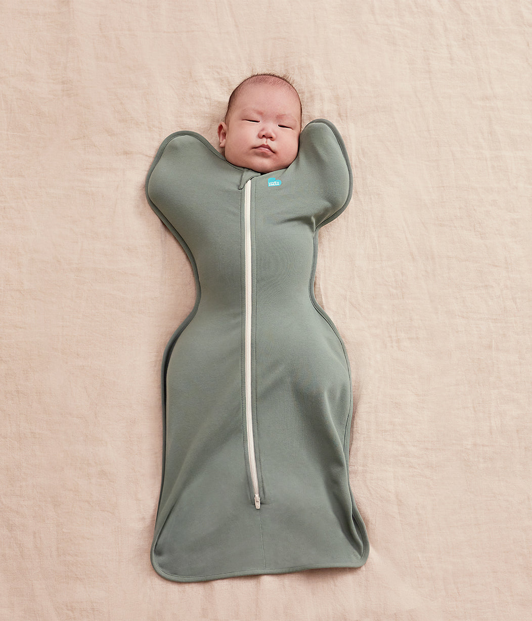 Swaddle Up™ Pucksack 1.0 TOG Baumwolle Tiefes Oliv