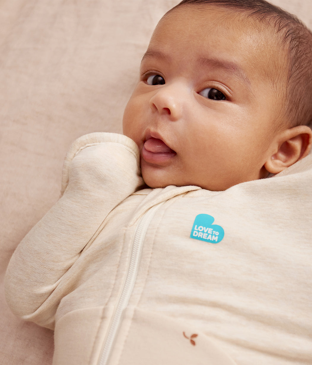 Swaddle Up™ Pucksack 1.5 TOG Baumwolle Naturmeliert Zweige