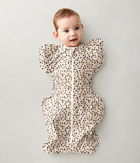 Swaddle Up™ Pucksack 1.0 TOG Baumwolle Beige Tiermuster