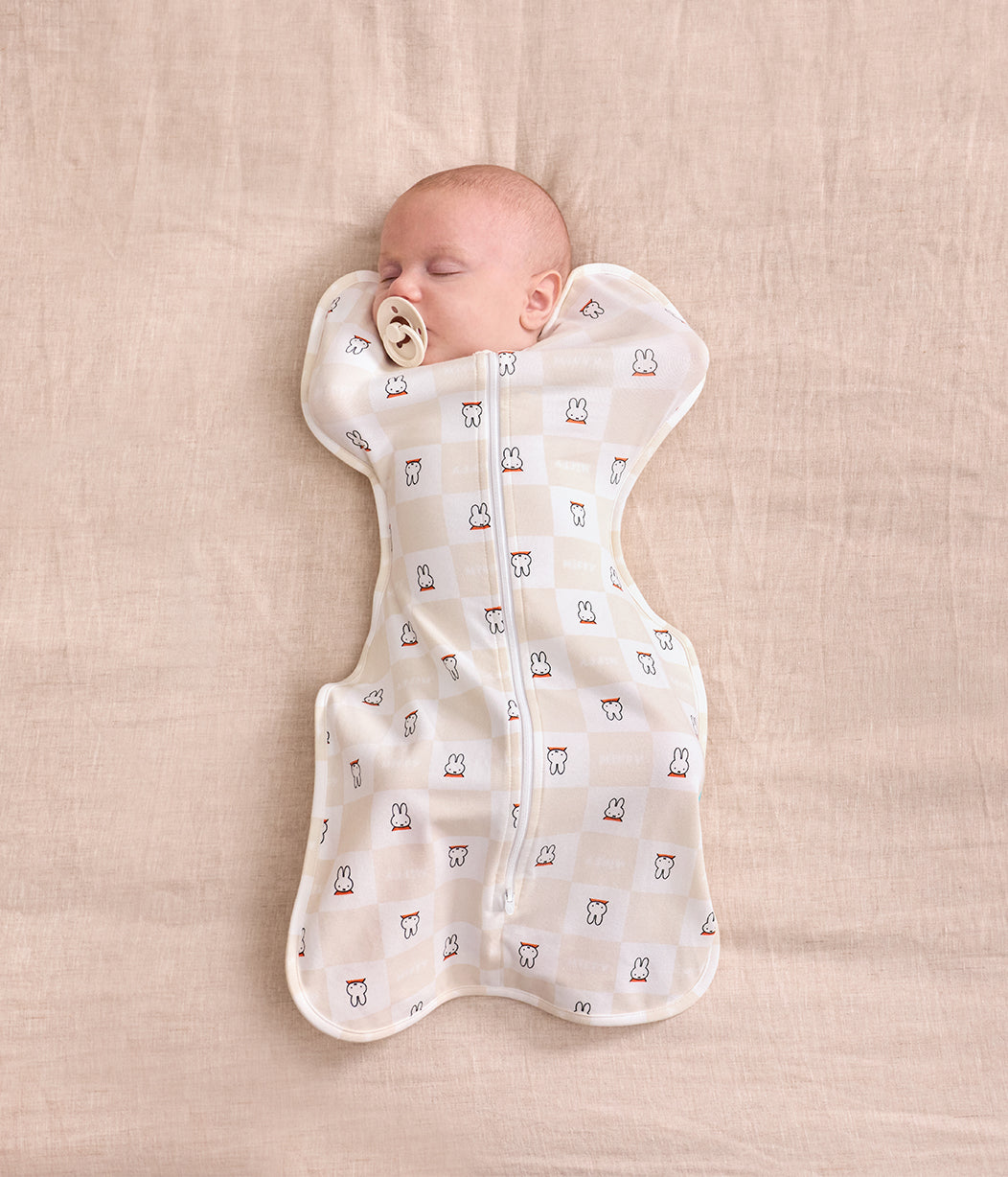 Fascia avvolgente Swaddle Up™ 1.0 TOG cotone betulla a quadri Miffy