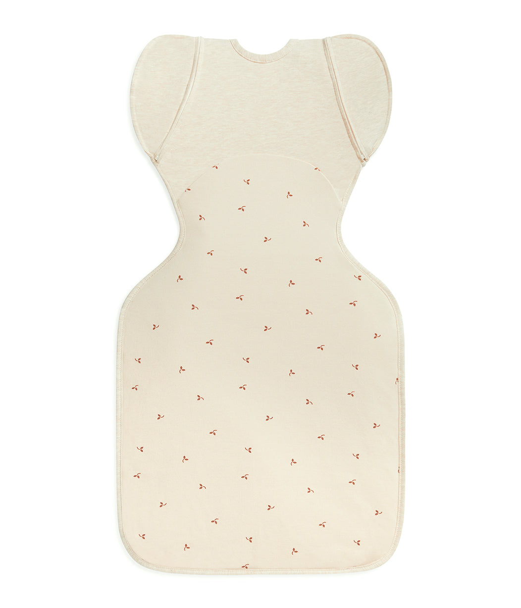 Swaddle Up™ Übergangspucksack 1.5 TOG Baumwolle Naturmeliert Zweige